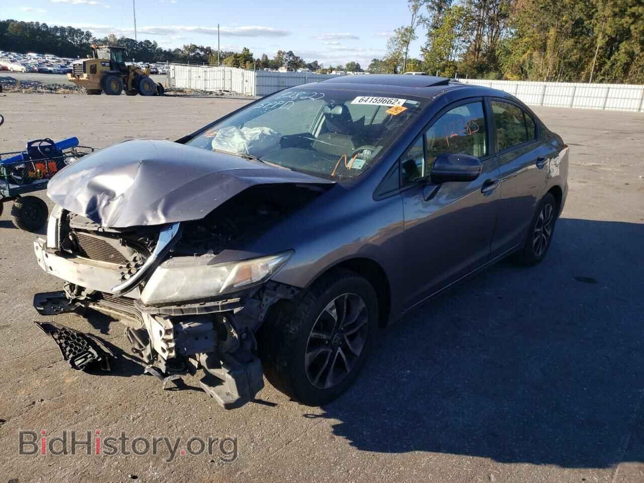 2014 HONDA CIVIC - VIN: 2HGFB2F85EH546374 - Фото 2