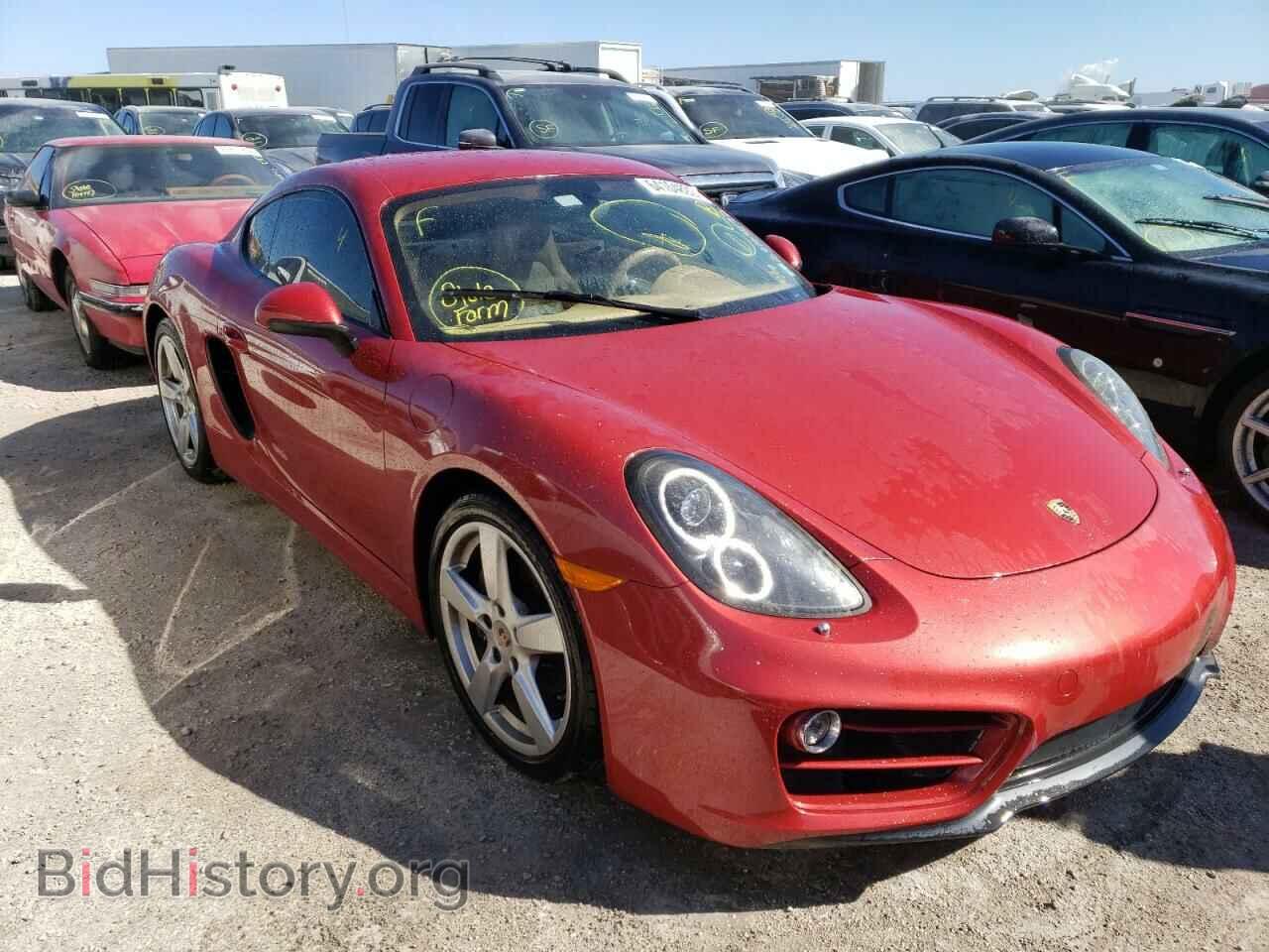 Фотография WP0AA2A82EK171331 - PORSCHE CAYMAN 2014