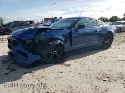 2022 Ford ALL MODELS Mustang, синий — VIN 1FA6P8TH3N5122079, Copart