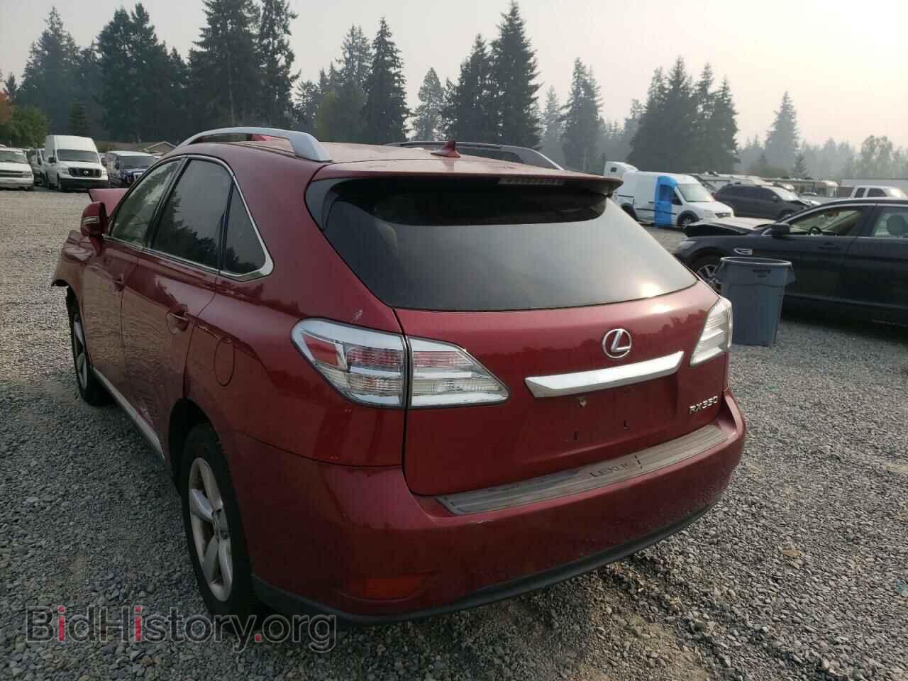 2011 LEXUS RX350 - VIN: 2T2BK1BA1BC081450 - Фото 3