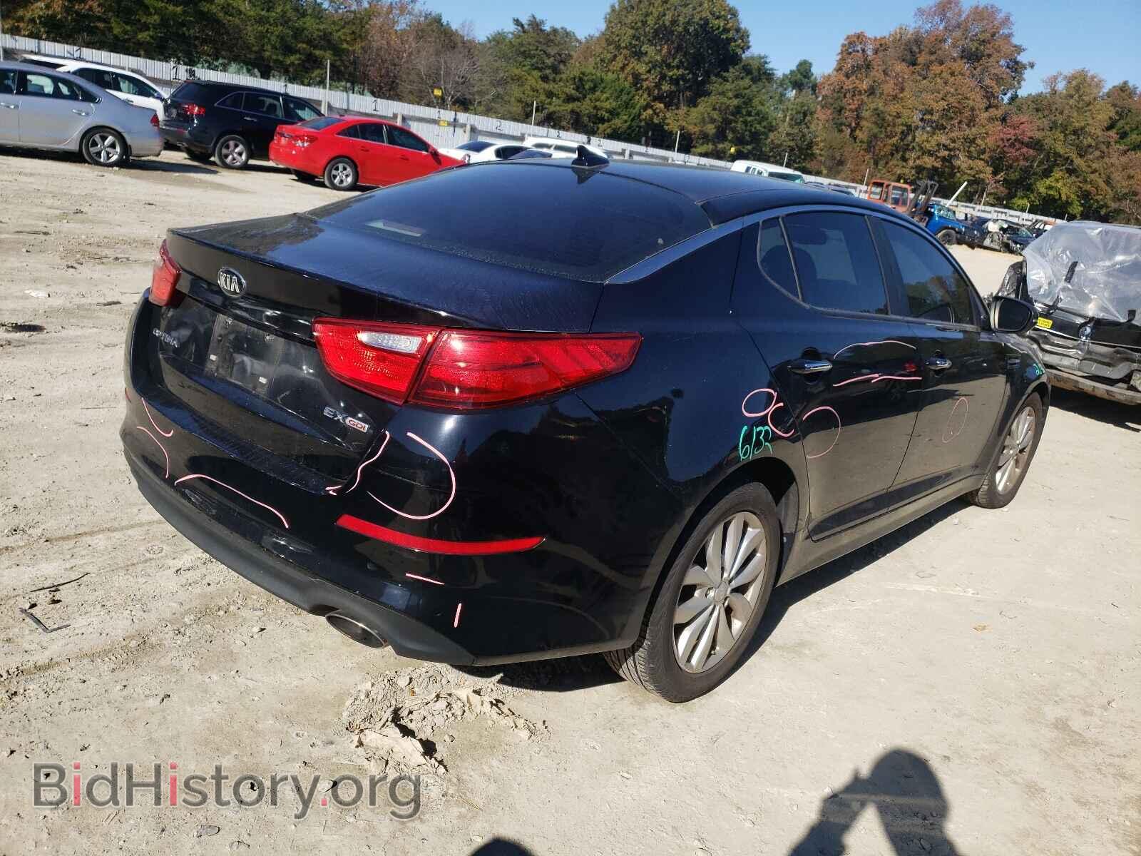 2015 KIA OPTIMA - VIN: 5XXGN4A73FG454012 - Фото 4
