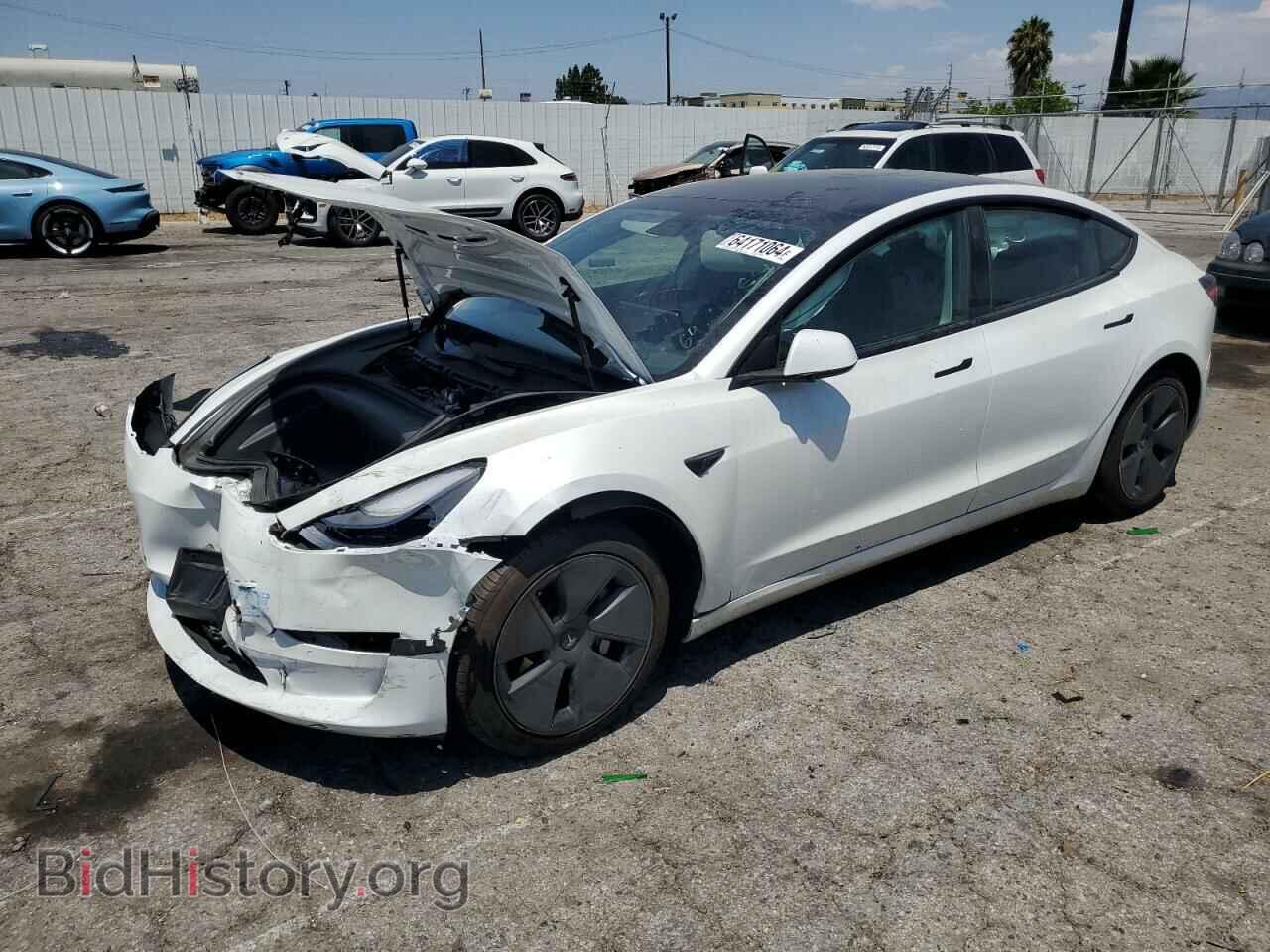 Фотография 5YJ3E1EA5NF375963 - TESLA MODEL 3 2022