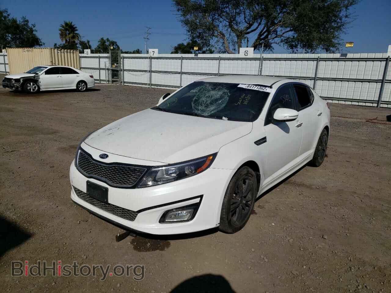 2015 KIA OPTIMA - VIN: KNAGM4A70F5663454 - Фото 2