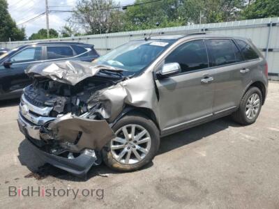 2013 Ford EDGE SEL, серый — VIN 2FMDK3JC7DBB74136, Copart