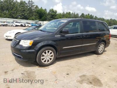 2016 Chrysler MINIVAN Touring, черный — VIN 2C4RC1BG2GR198532, Copart