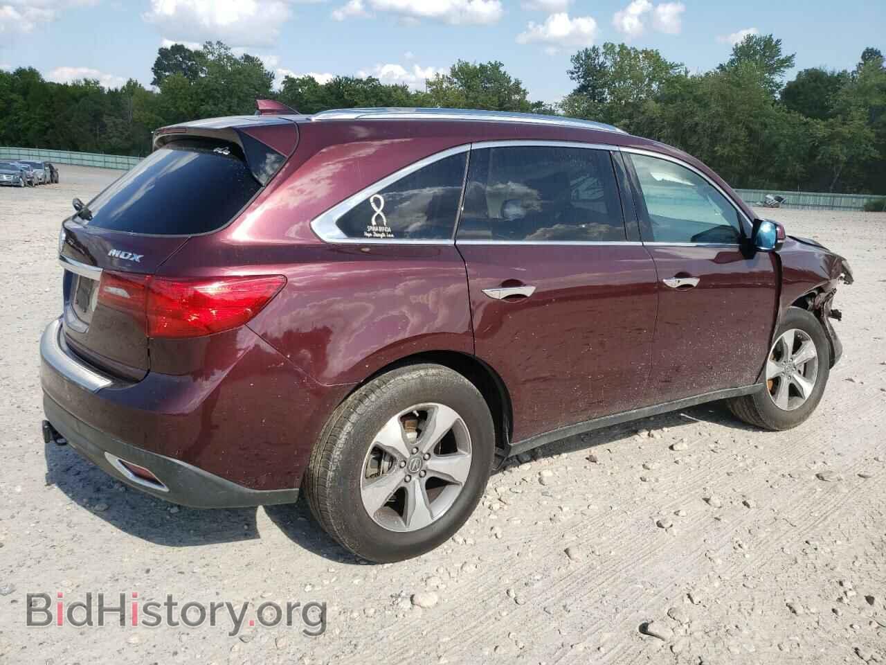 2014 ACURA MDX - VIN: 5FRYD3H2XEB015112 - Фото 3