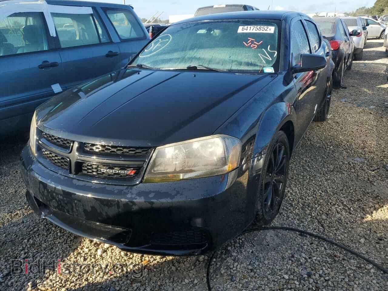 2014 DODGE AVENGER - VIN: 1C3CDZAG3EN174001 - Фото 2