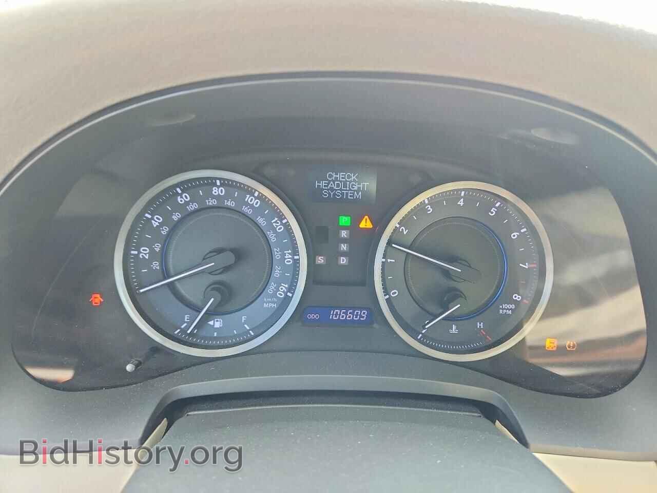 2012 LEXUS IS - VIN: JTHBF5C21C5170679 - Фото 9