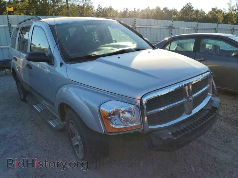 2006 Dodge DURANGO Durango SL (VIN 1D4HD48N46F104515) — photo 1 of 10, Copart, damage: front end