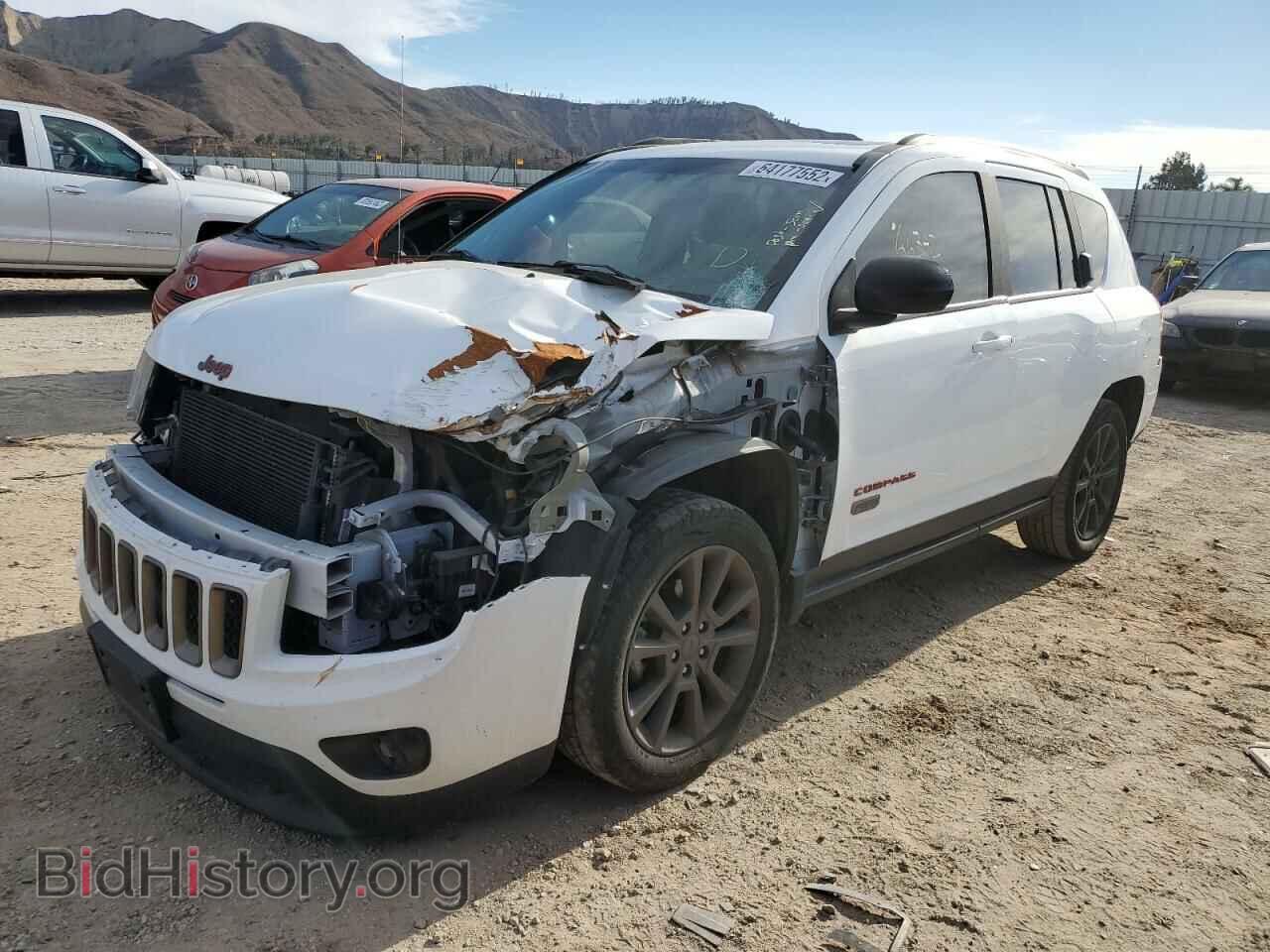 2016 JEEP COMPASS - VIN: 1C4NJCBB3GD760395 - Фото 2