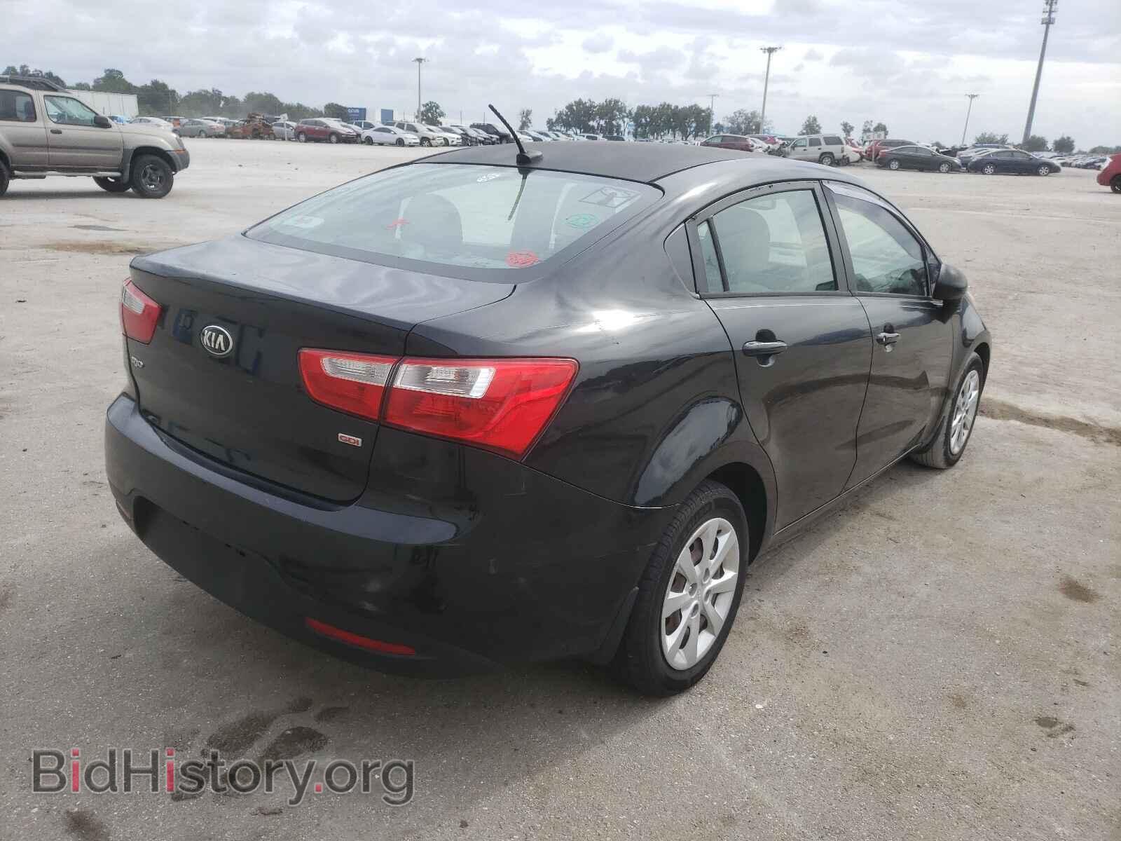 2013 KIA RIO - VIN: KNADM4A33D6302565 - Фото 4