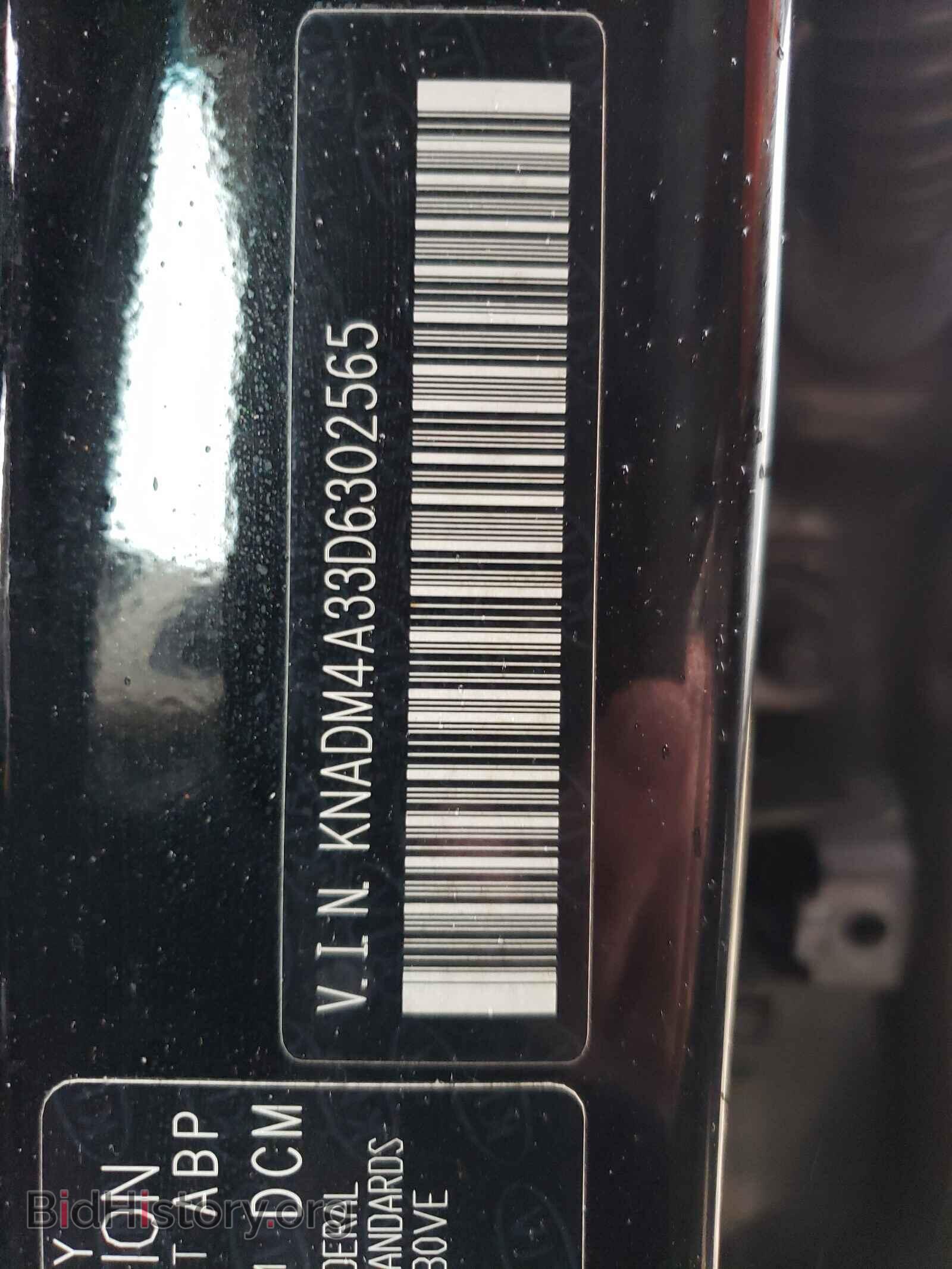 2013 KIA RIO - VIN: KNADM4A33D6302565 - Фото 10