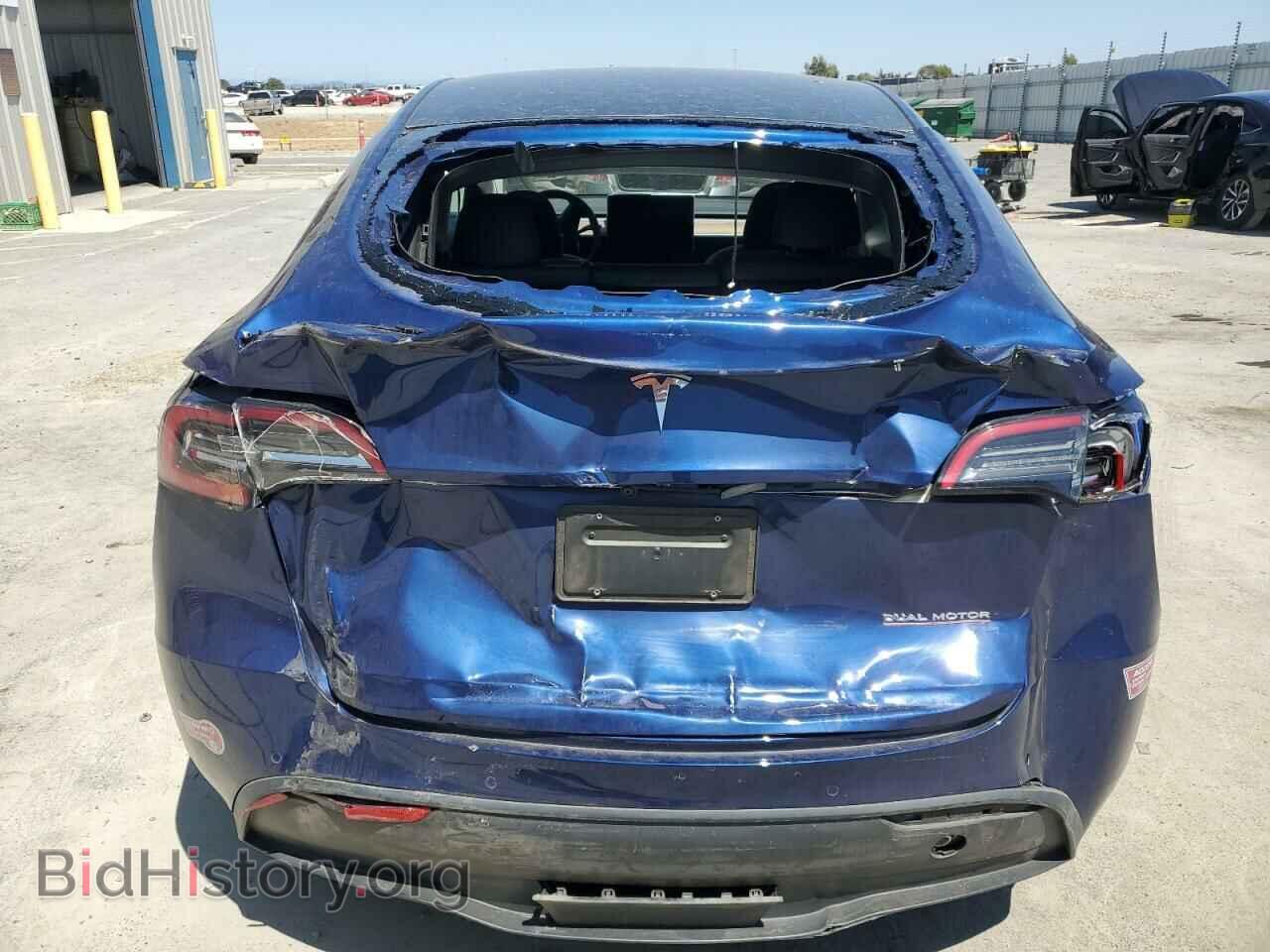 2022 TESLA MODEL Y - VIN: 7SAYGDEF4NF489629 - Фото 6