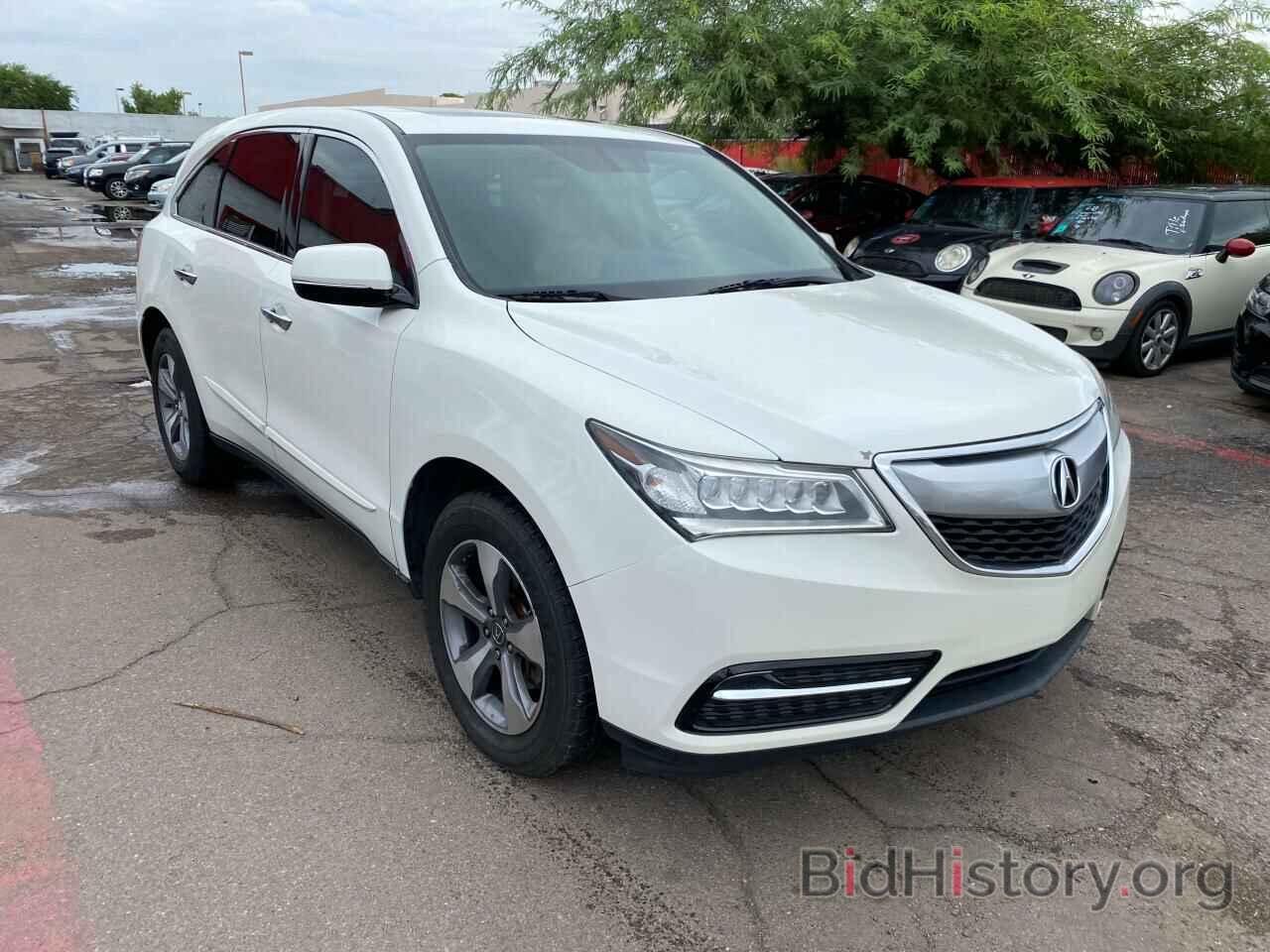 Фотография 5FRYD4H27EB026719 - ACURA MDX 2014