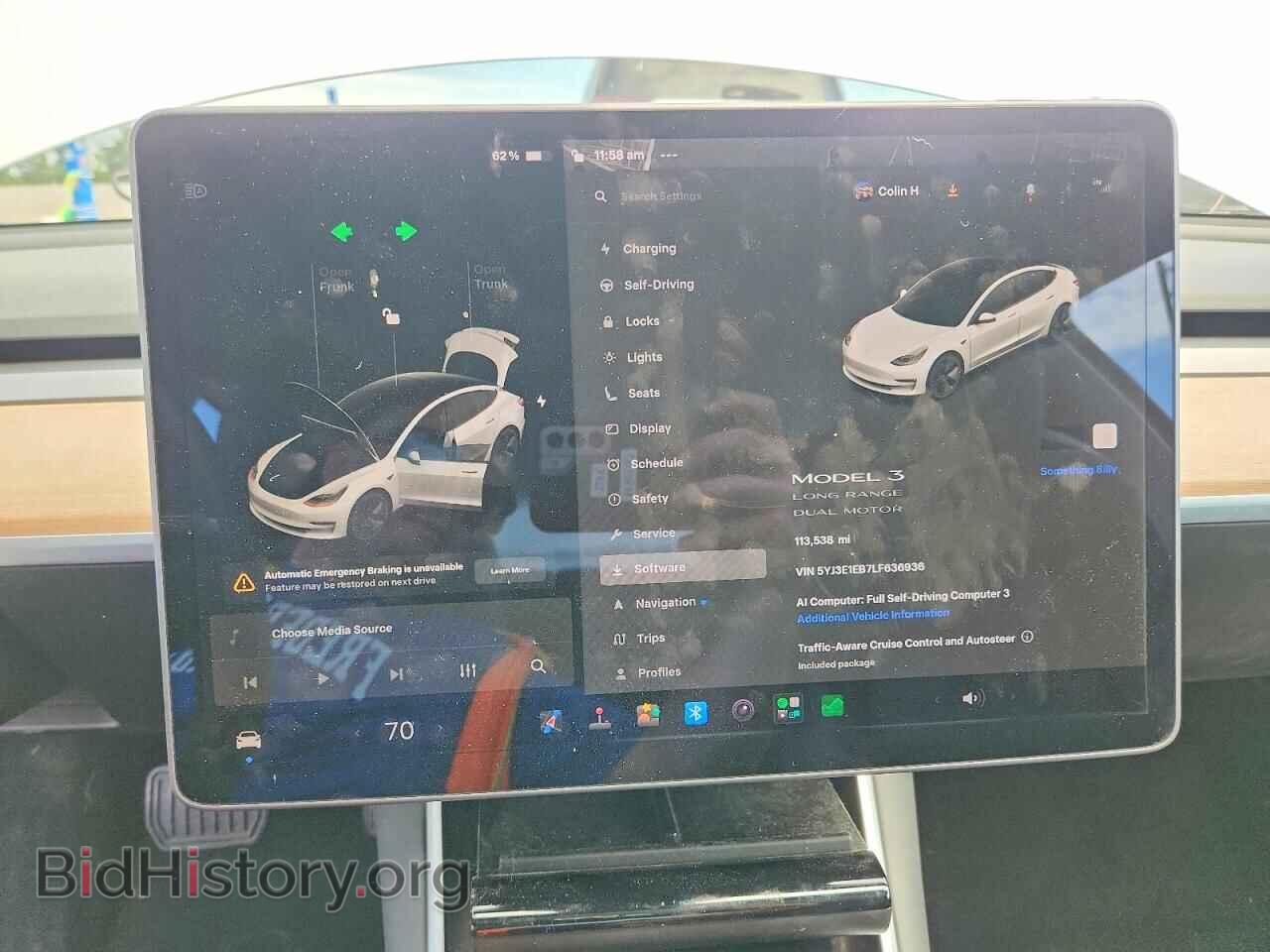 2020 TESLA MODEL 3 - VIN: 5YJ3E1EB7LF636936 - Photo 9