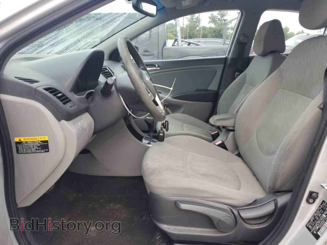 2012 HYUNDAI ACCENT - VIN: KMHCU4AE6CU247051 - Фото 7