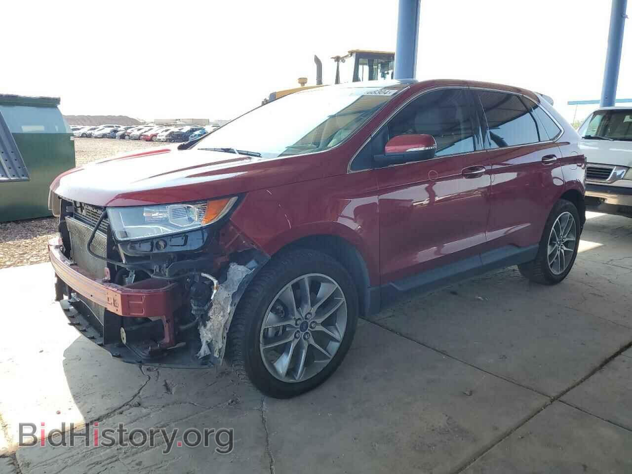 Фотография 2FMPK3K86GBB11640 - FORD EDGE 2016