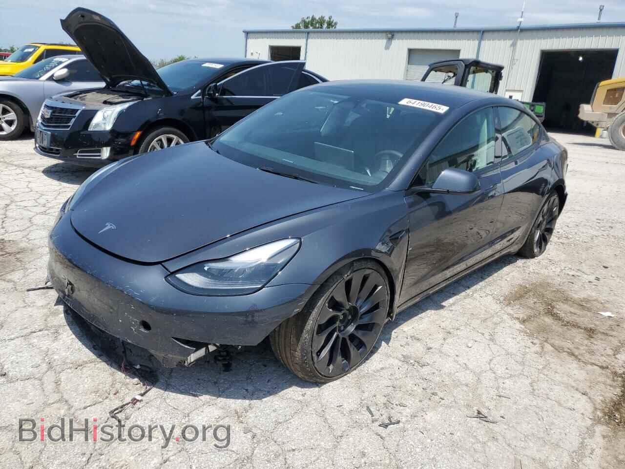 Фотография 5YJ3E1EC9PF408449 - TESLA MODEL 3 2023