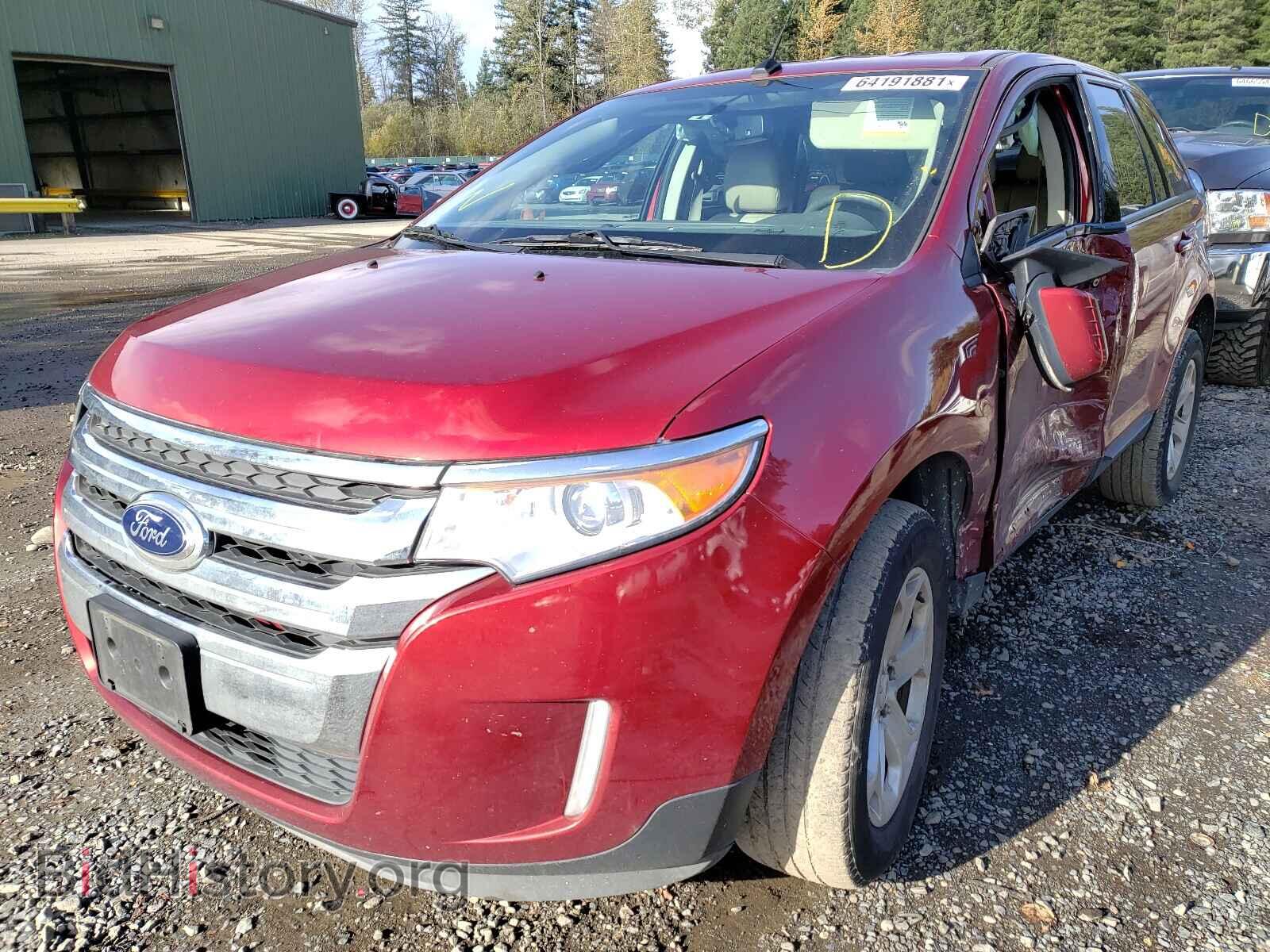 2014 FORD EDGE - VIN: 2FMDK4JC1EBB37574 - Фото 2