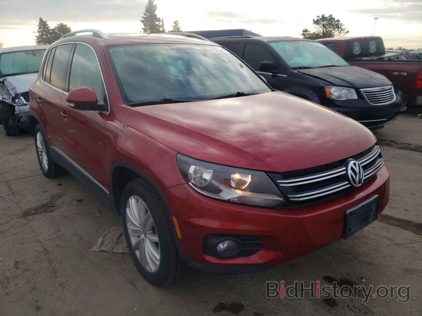 Photo WVGBV7AX4DW012097 - VOLKSWAGEN TIGUAN 2013