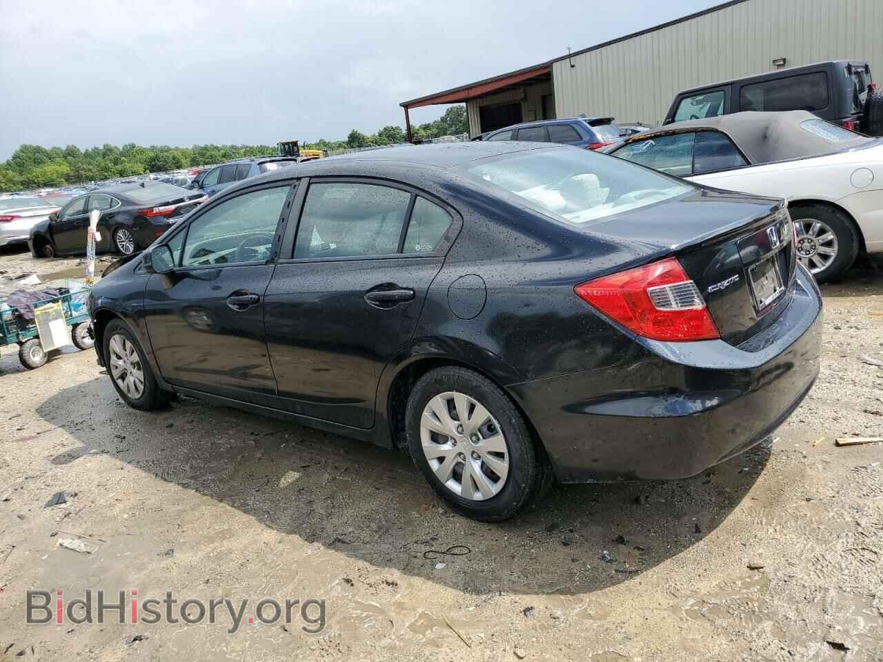 2012 HONDA CIVIC - VIN: 2HGFB2F59CH594849 - Фото 2