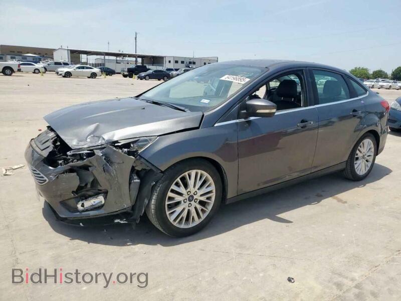 2017 Ford FOCUS Titanium (VIN 1FADP3J20HL253446) — photo 1 of 12, Copart, damage: front end