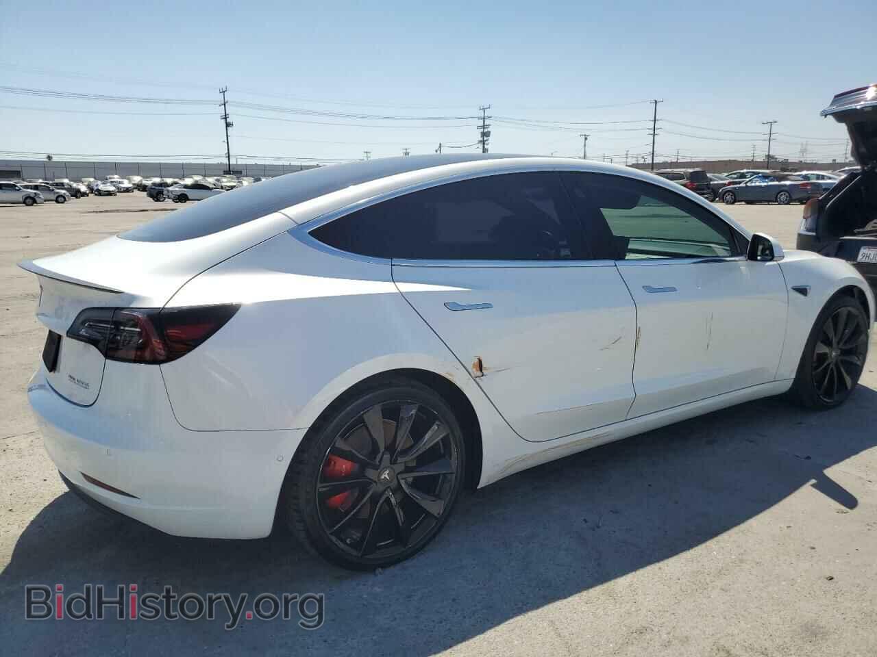 2019 TESLA MODEL 3 - VIN: 5YJ3E1EB0KF237865 - Фото 3