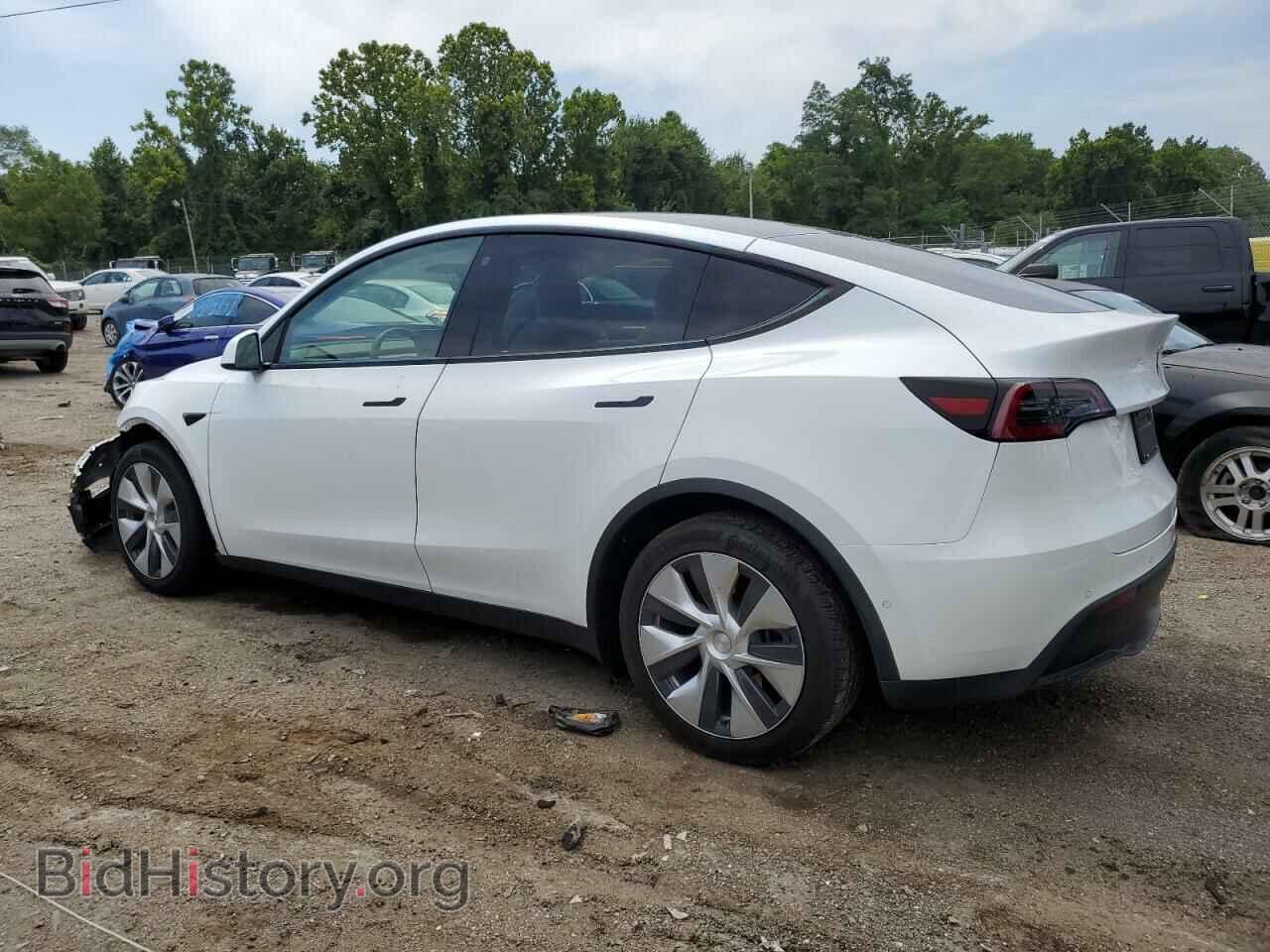 2021 TESLA MODEL Y - VIN: 5YJYGDEE7MF182636 - Фото 2