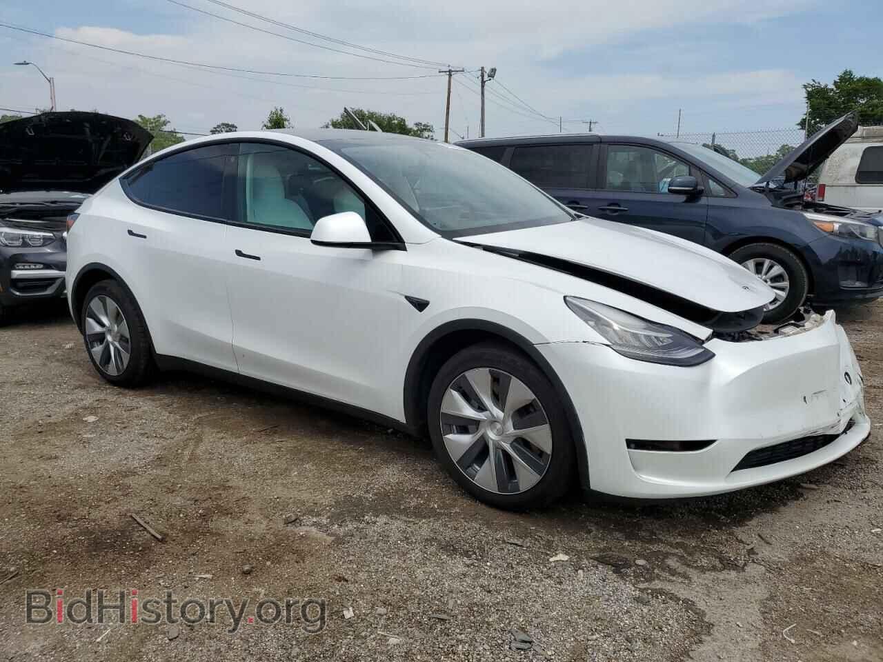 2021 TESLA MODEL Y - VIN: 5YJYGDEE7MF182636 - Фото 4