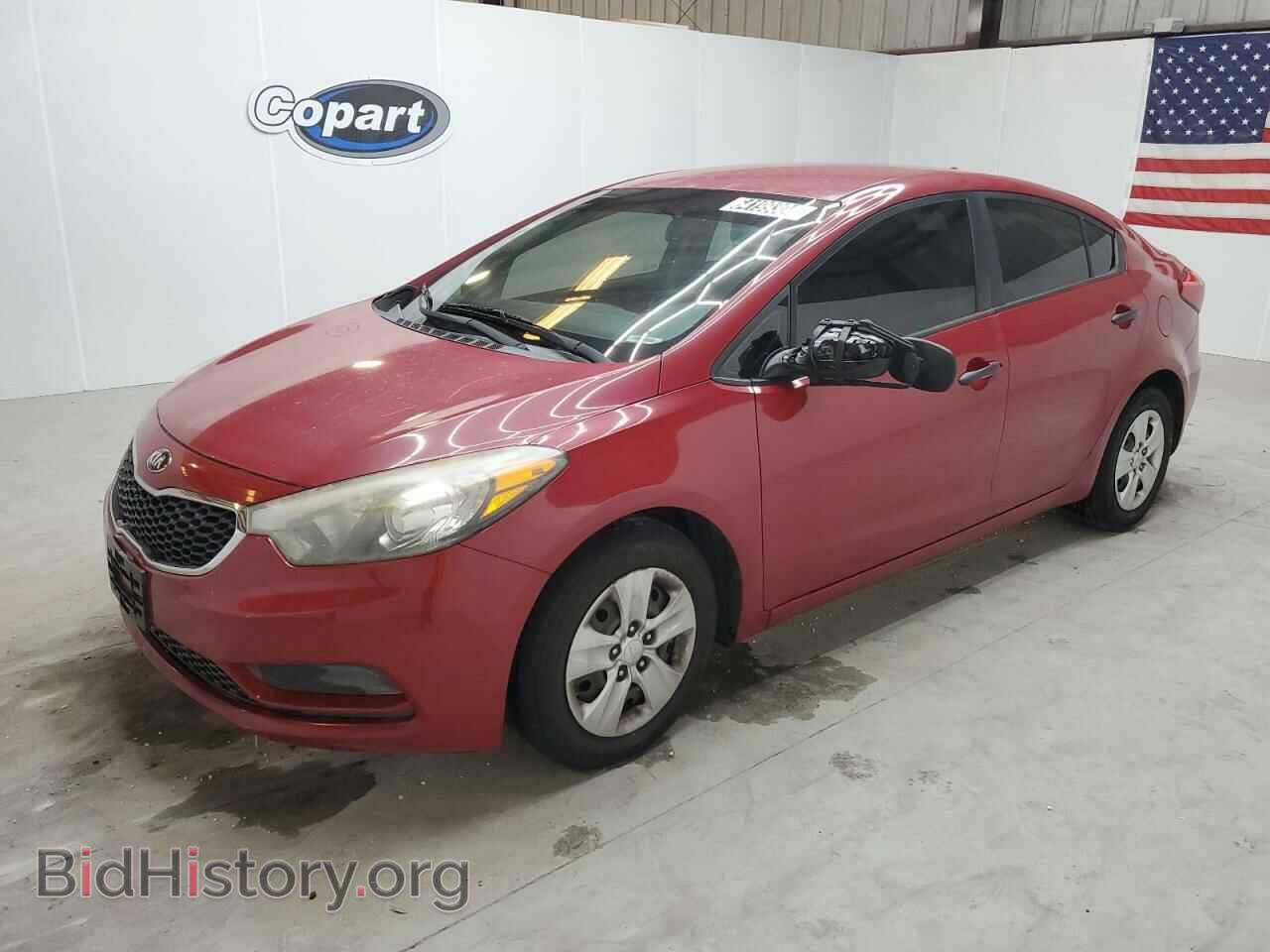 Photo KNAFK4A67G5486024 - KIA FORTE 2016