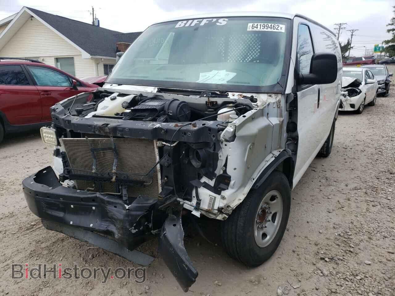 2015 CHEVROLET EXPRESS - VIN: 1GCWGFCF2F1257463 - Фото 2