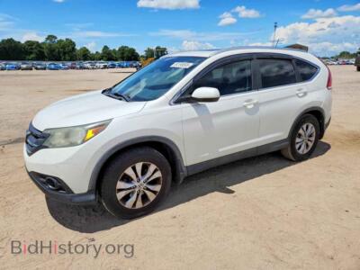 2014 Honda CRV EXL, белый — VIN 5J6RM3H74EL000646, Copart