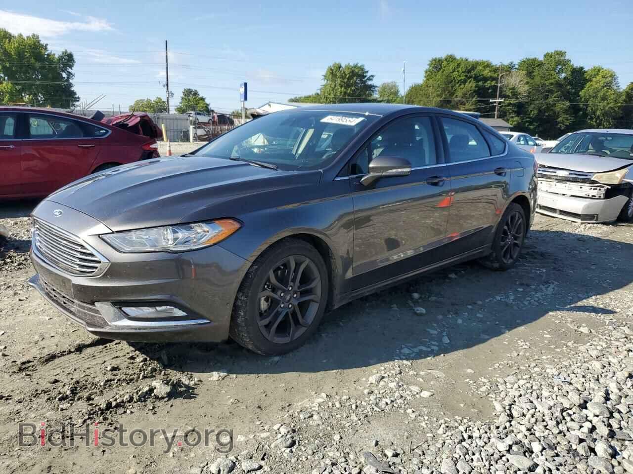 Photo 3FA6P0T92JR220019 - FORD FUSION 2018