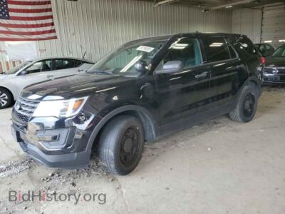 2017 Ford EXPLORER Police Interceptor, черный — VIN 1FM5K8AR1HGD13925, Copart