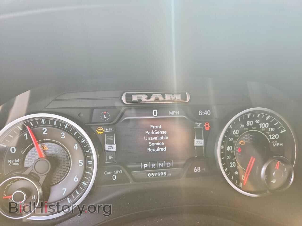 2019 RAM 1500 - VIN: 1C6SRFJT8KN586051 - Фото 9