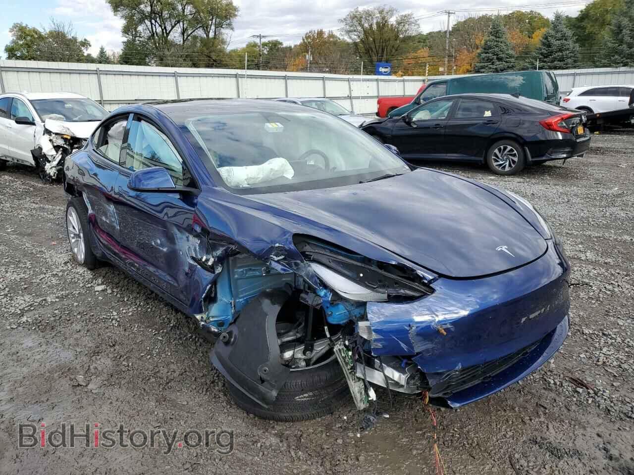Photo 5YJ3E1EA2NF286013 - TESLA MODEL 3 2022