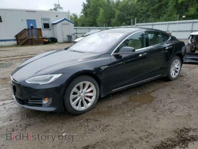 2016 Tesla MODEL S, черный — VIN 5YJSA1E4XGF151415, Copart