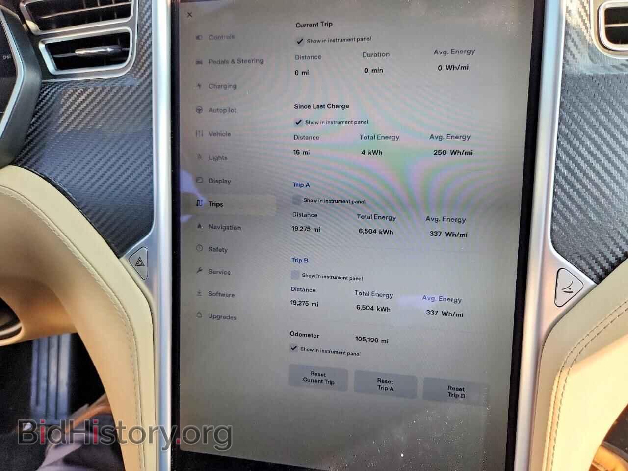 2016 TESLA MODEL S - VIN: 5YJSA1E23GF168300 - Photo 9