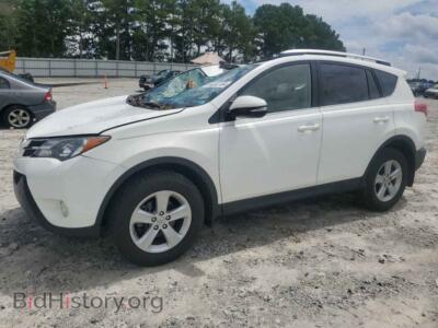 2014 Toyota RAV4 XLE, white — VIN JTMRFREV4ED086993, Copart