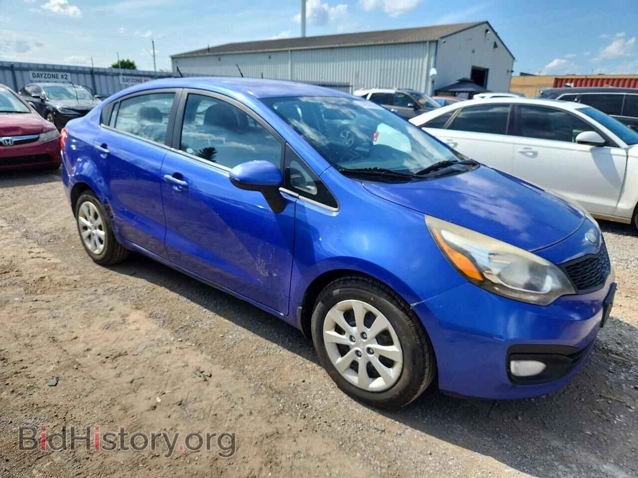 2013 KIA RIO - VIN: KNADM4A39D6258927 - Фото 4
