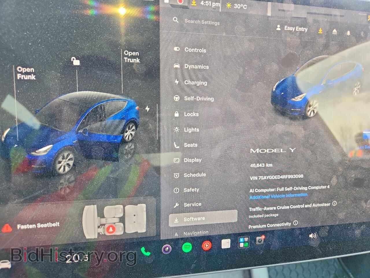 2024 TESLA MODEL Y - VIN: 7SAYGDED4RF993098 - Photo 9