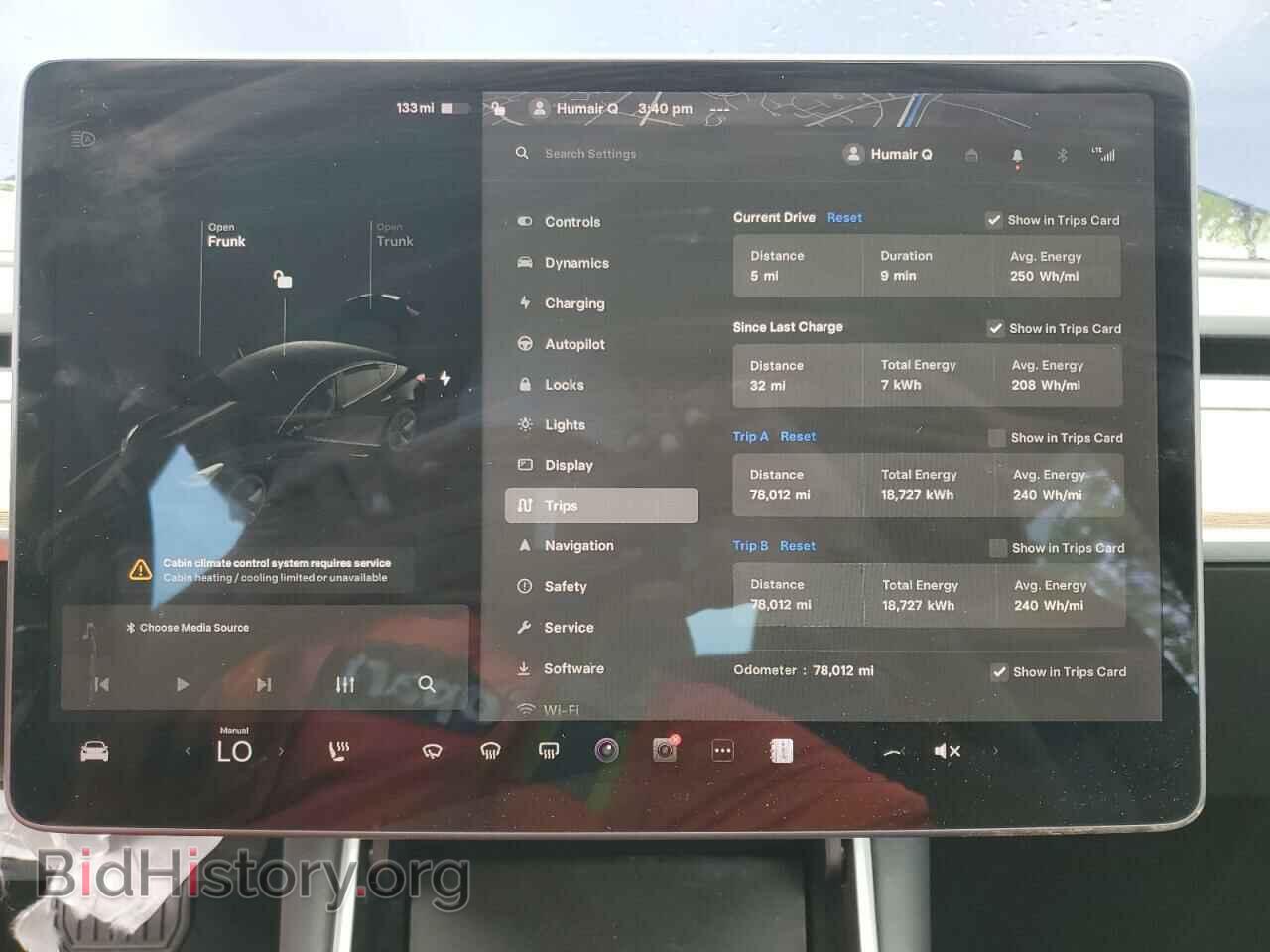 2018 TESLA MODEL 3 - VIN: 5YJ3E1EA8JF102610 - Photo 9
