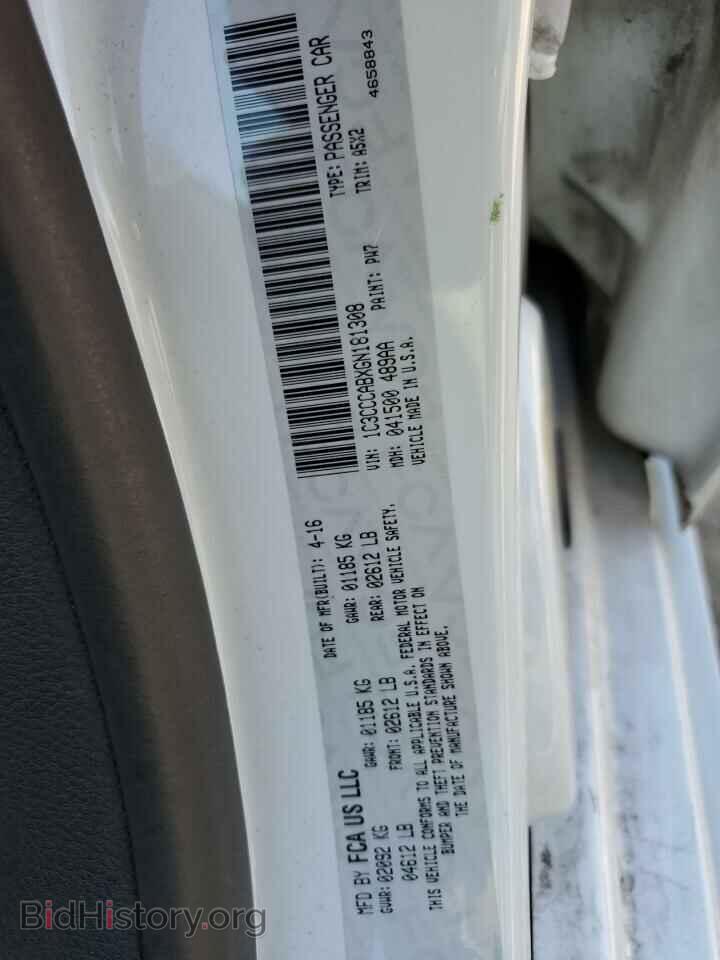 2016 CHRYSLER 200 - VIN: 1C3CCCABXGN181308 - Фото 12