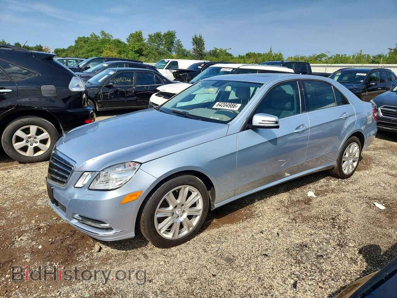 Photo WDDHF8JB1DA711955 - MERCEDES-BENZ E-CLASS 2013