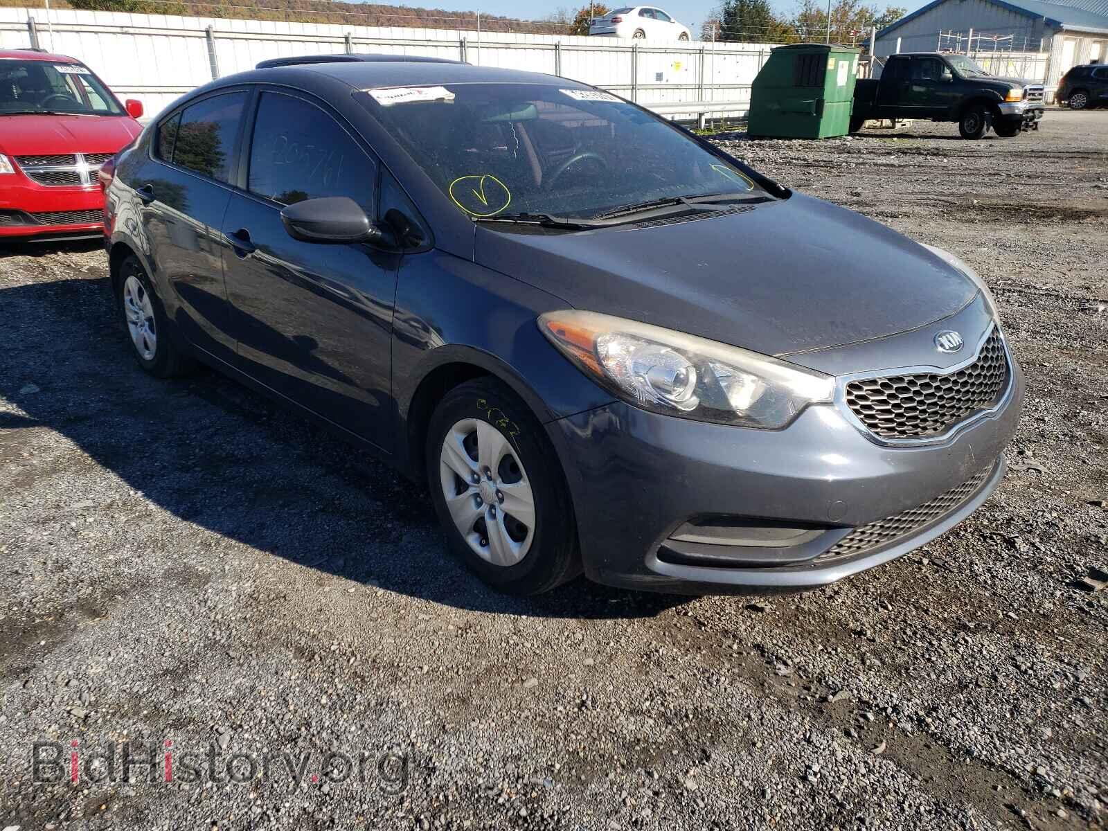Фотография KNAFK4A65G5495367 - KIA FORTE 2016