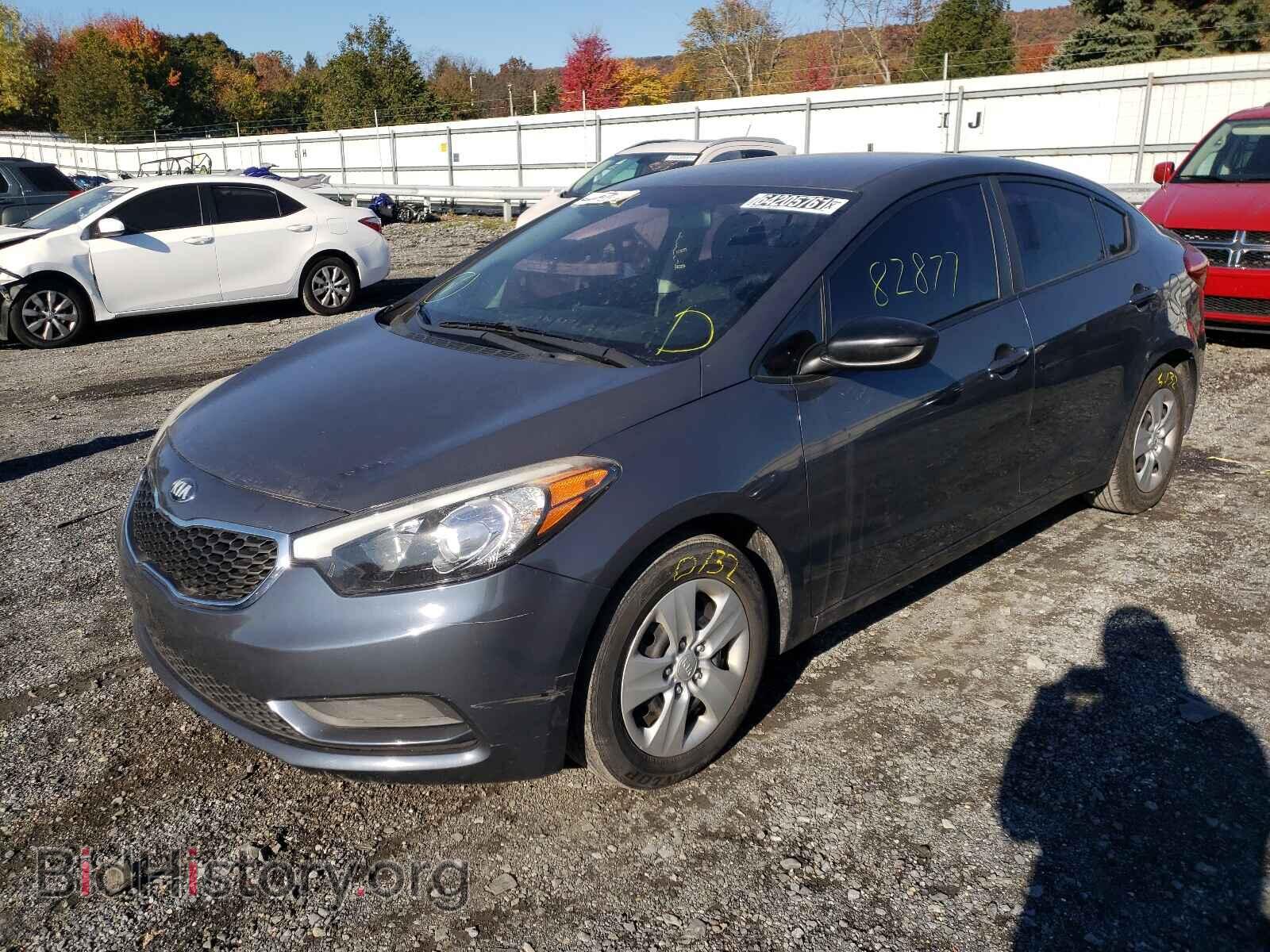 2016 KIA FORTE - VIN: KNAFK4A65G5495367 - Фото 2