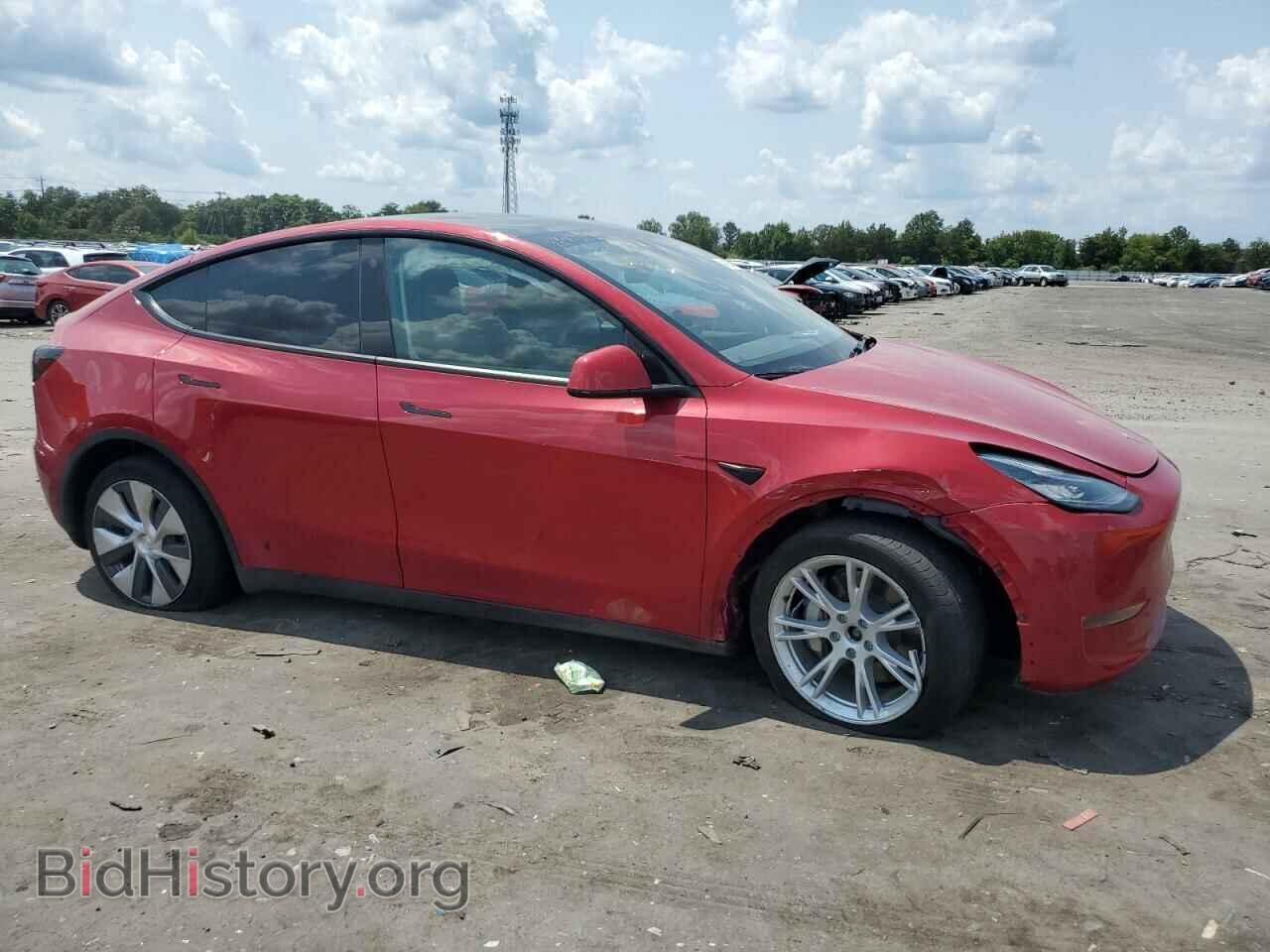 2022 TESLA MODEL Y - VIN: 7SAYGAEE4NF409655 - Фото 4