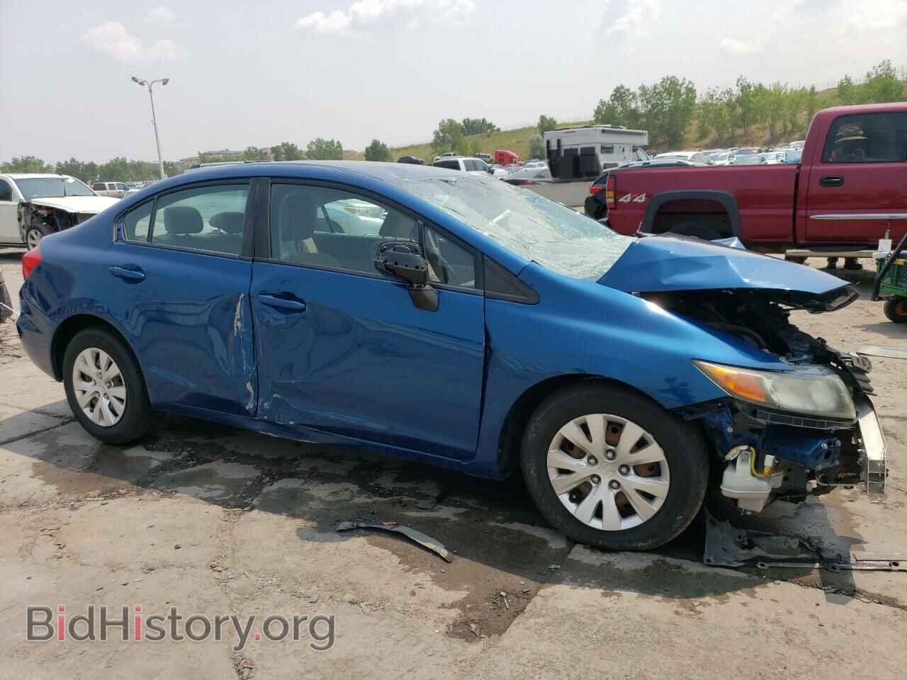2012 HONDA CIVIC - VIN: 2HGFB2F5XCH556207 - Фото 4