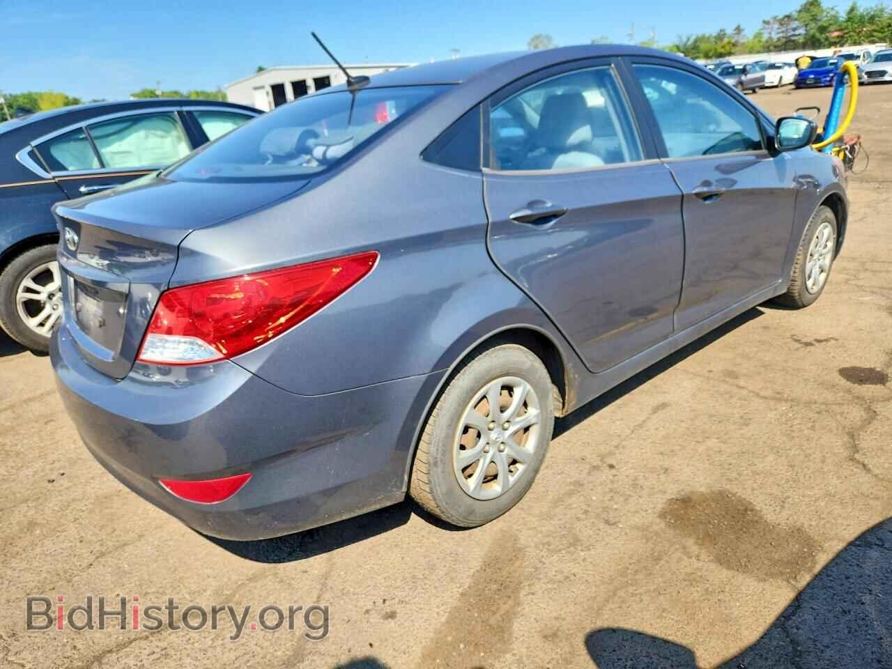2012 HYUNDAI ACCENT - VIN: KMHCT4AE0CU222486 - Фото 3