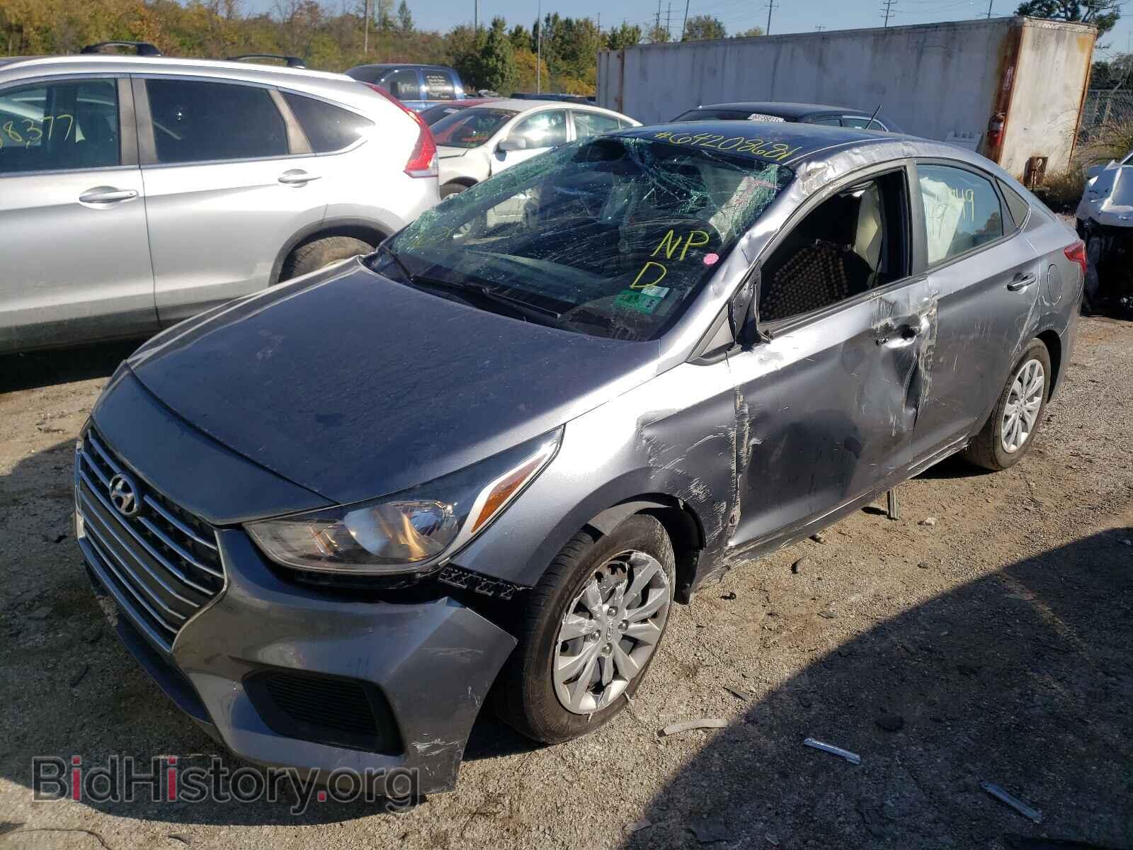 2019 HYUNDAI ACCENT - VIN: 3KPC24A3XKE080652 - Фото 2